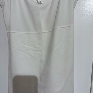 Maidenform Ivory Cap-Sleeve Sheath Dress